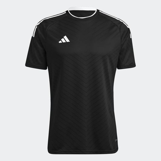 adidas CAMPEON 23 Soccer Jersey | Black-White | Men's