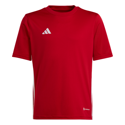 adidas Tabela 23 Soccer Jersey | TEPORE/WHITE | Kid's