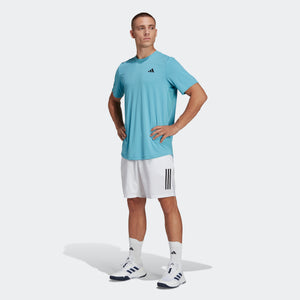 adidas Club 3-Stripe Tennis T-Shirt | Blue | Men's