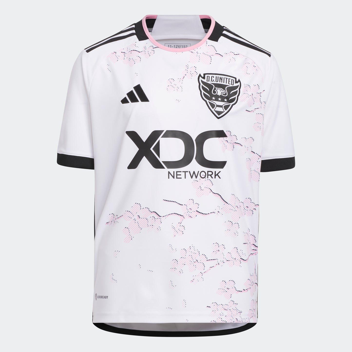 adidas D.C. United 23/24 Away Jersey | White | Youth