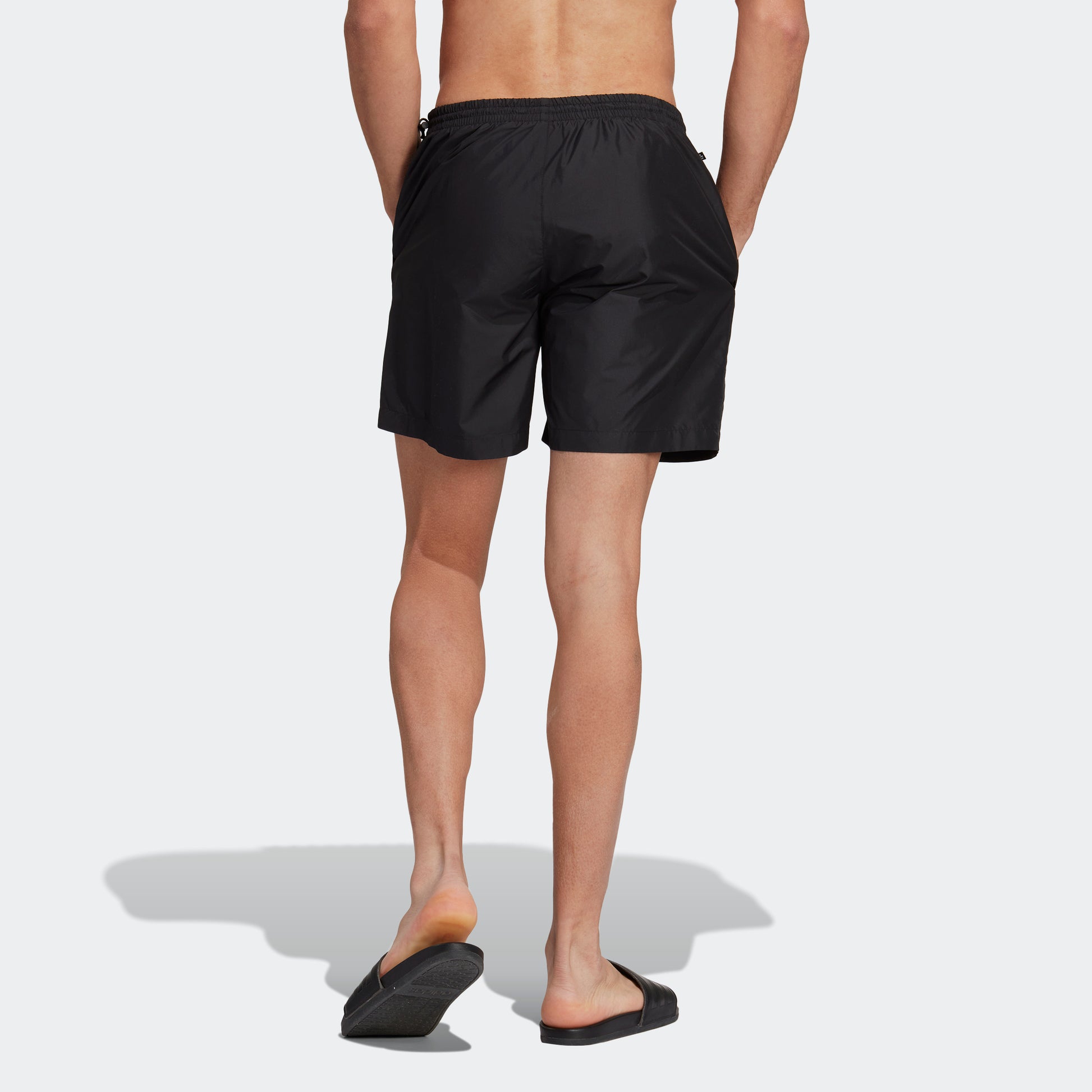 adidas Originals Adventure Duck Swim Shorts | – 3 | Black stripe Men\'s adidas