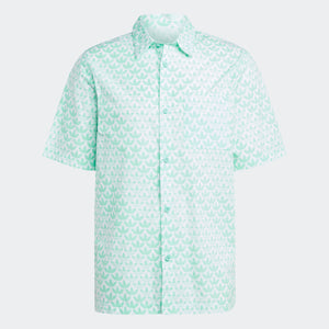 adidas Graphics Monogram Allover Print Shirt | Easy Green | Men