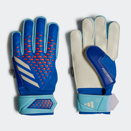 adidas Predator Match Fingersave Goalkeeper Gloves | Blue |