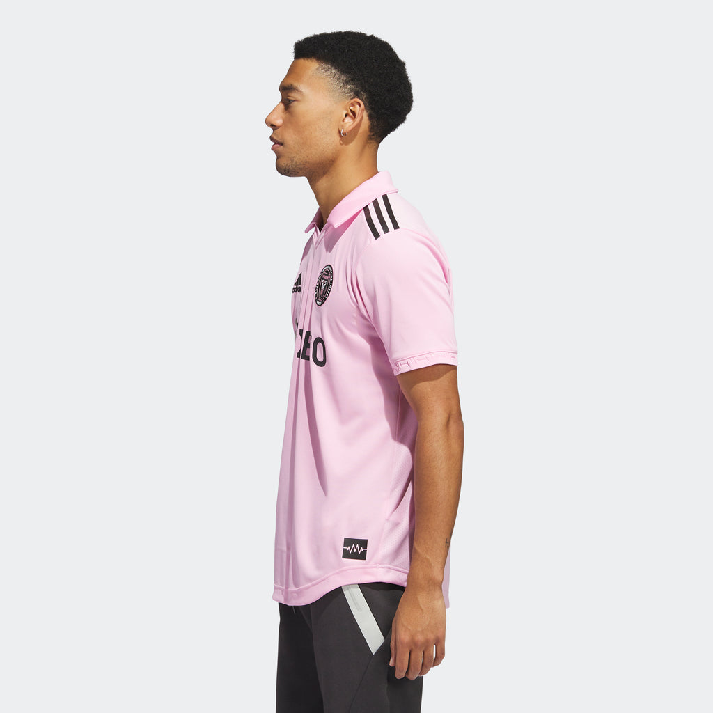 adidas Inter Miami CF 22/23 Home Authentic Jersey | Pink/Black | Men's