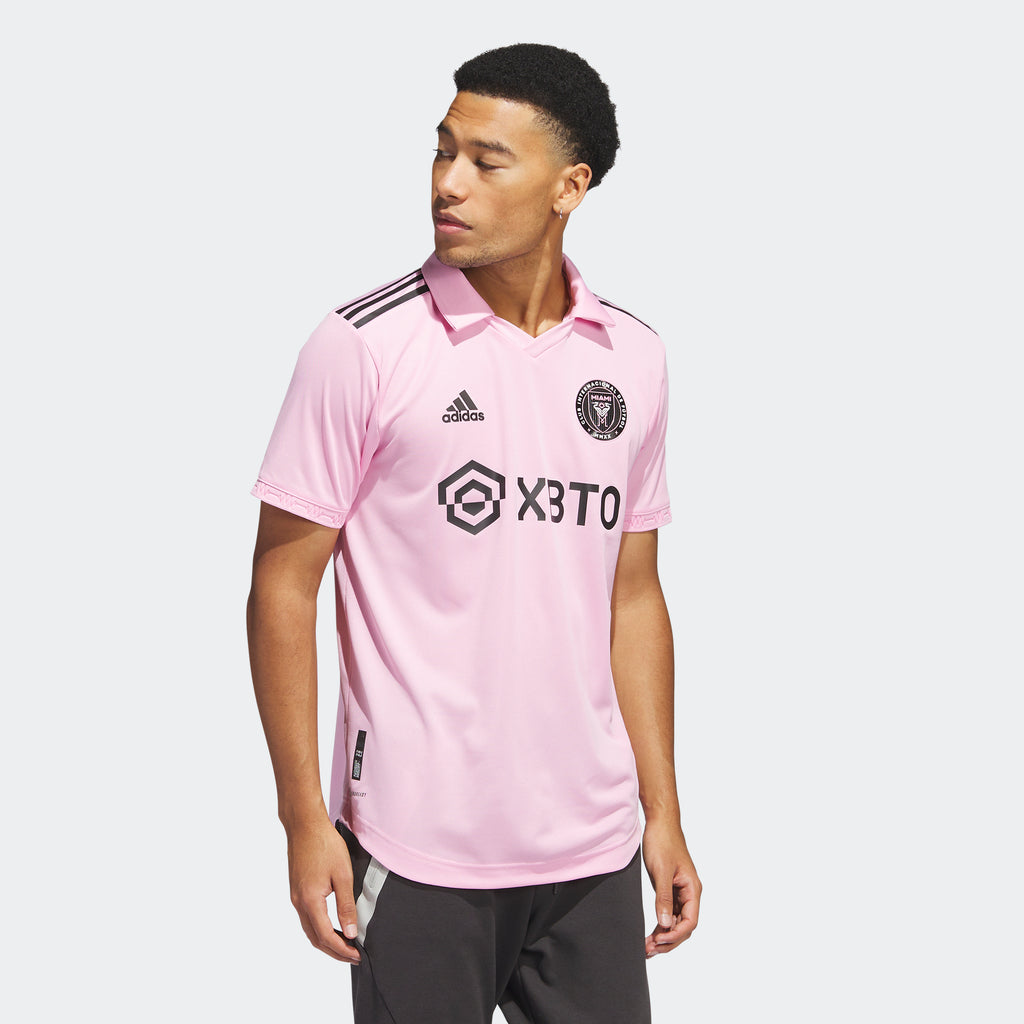 adidas Inter Miami CF 22/23 Home Authentic Jersey | Pink/Black | Men's