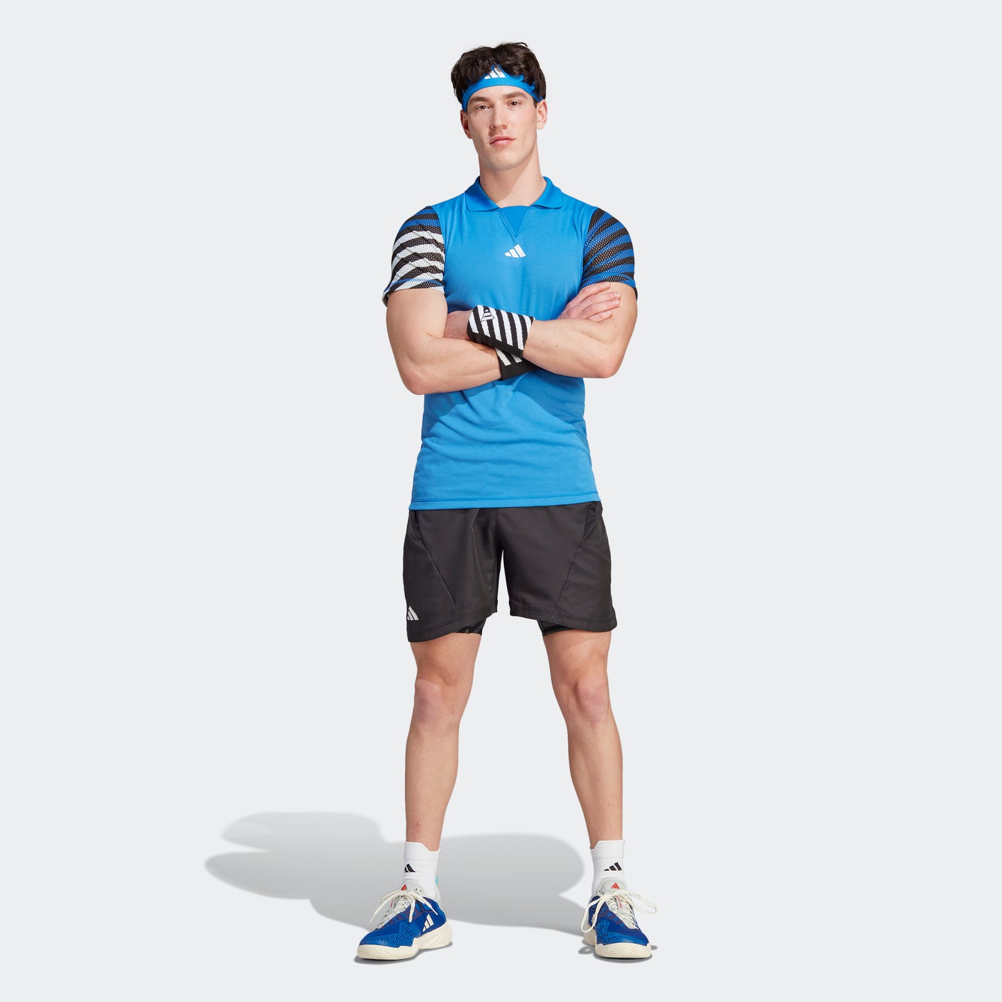 adidas Tennis AEROREADY Two-in-One Pro Shorts – stripe 3 adidas