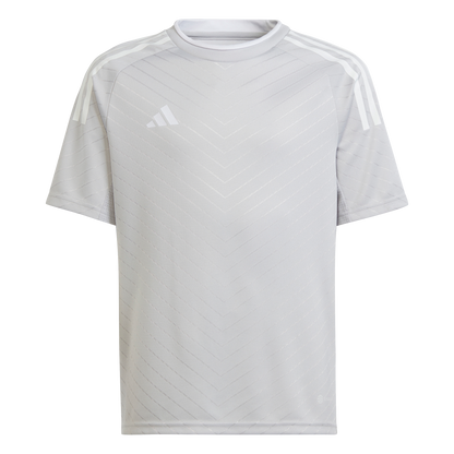 adidas CAMPEON 23 Soccer Jersey | Light Grey | Kid's