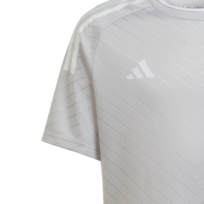 adidas CAMPEON 23 Soccer Jersey | Light Grey | Kid's