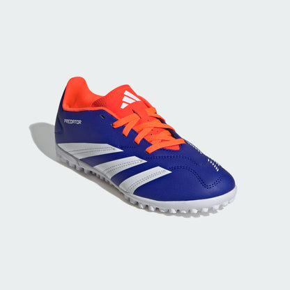 adidas Predator Club Artificial Turf Soccer Shoes | Lucid Blue-Cloud W stripe 3 adidas adidas Predator Club Artificial Turf Soccer Shoes | Lucid Blue-Cloud W stripe 3 adidas