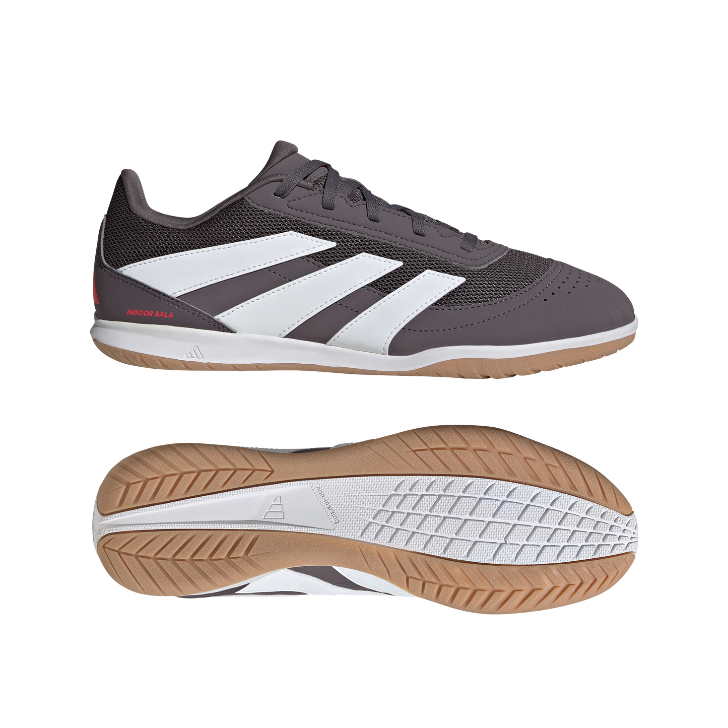 adidas Predator CLUB Indoor Sala Boots | Coal Grey / Cloud White | Men's