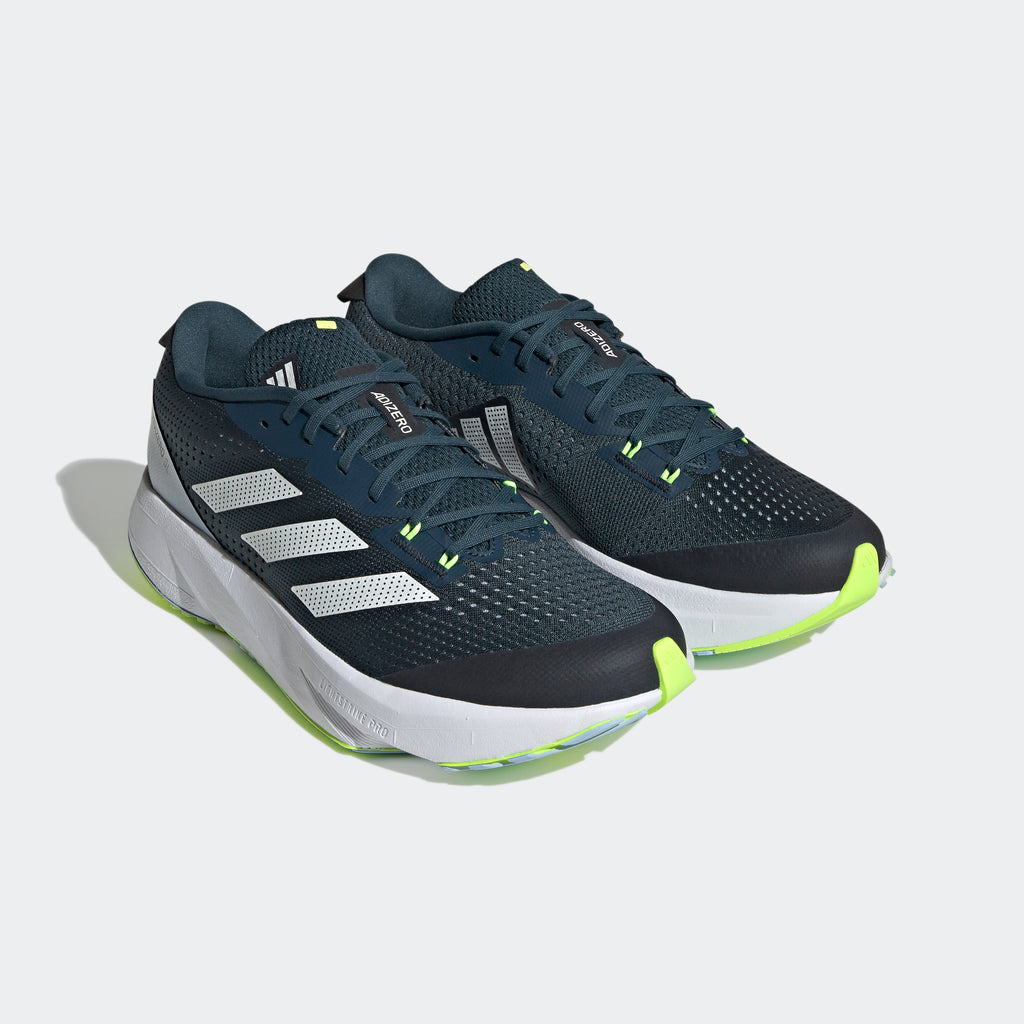 adidas Adizero SL Running Shoes | Blue/Green/White | Men's