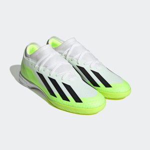 adidas X Crazyfast.3 Indoor Soccer Shoes | White/Black