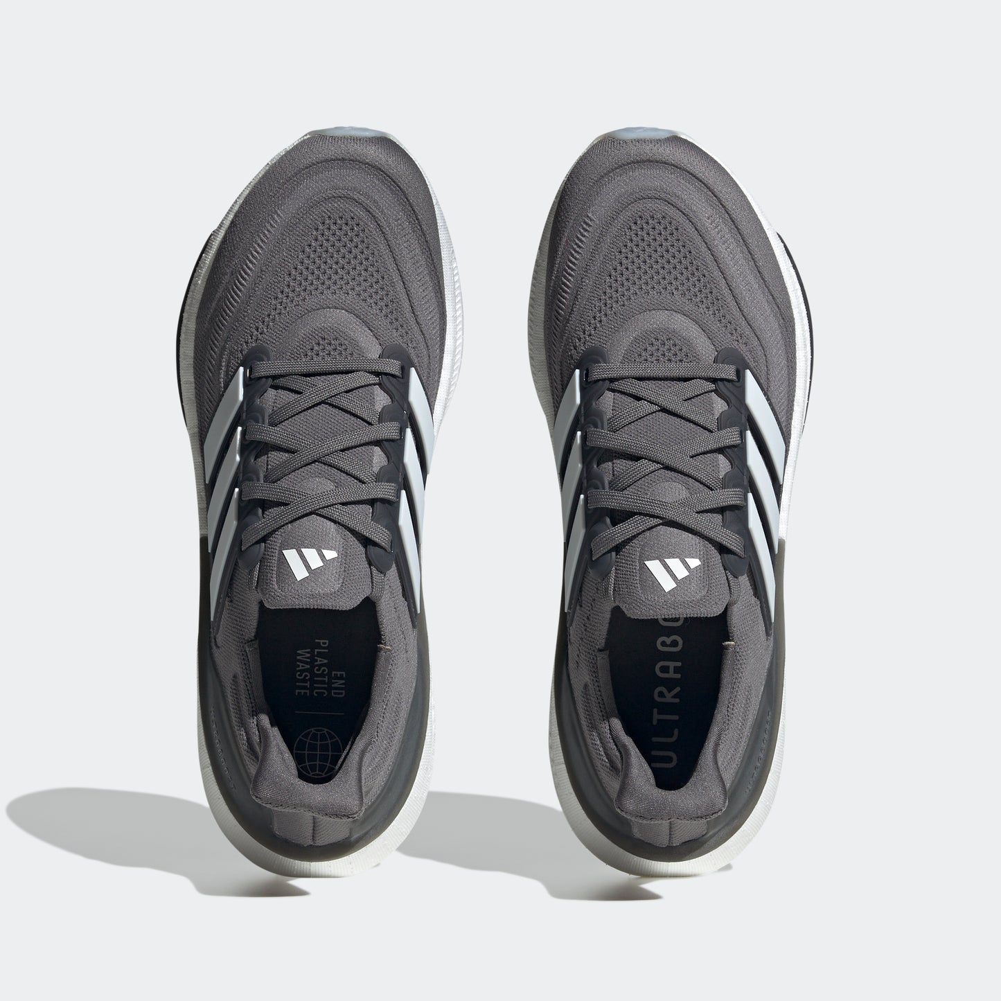 adidas ULTRABOOST Light Running Shoes | Grey/White | Men's
