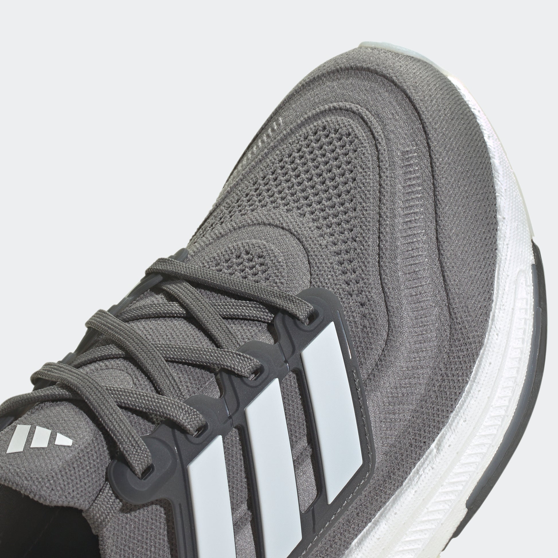 adidas ULTRABOOST Light Running Shoes | Grey/White | Men's stripe 3 adidas adidas ULTRABOOST Light Running Shoes | Grey/White | Men's stripe 3 adidas