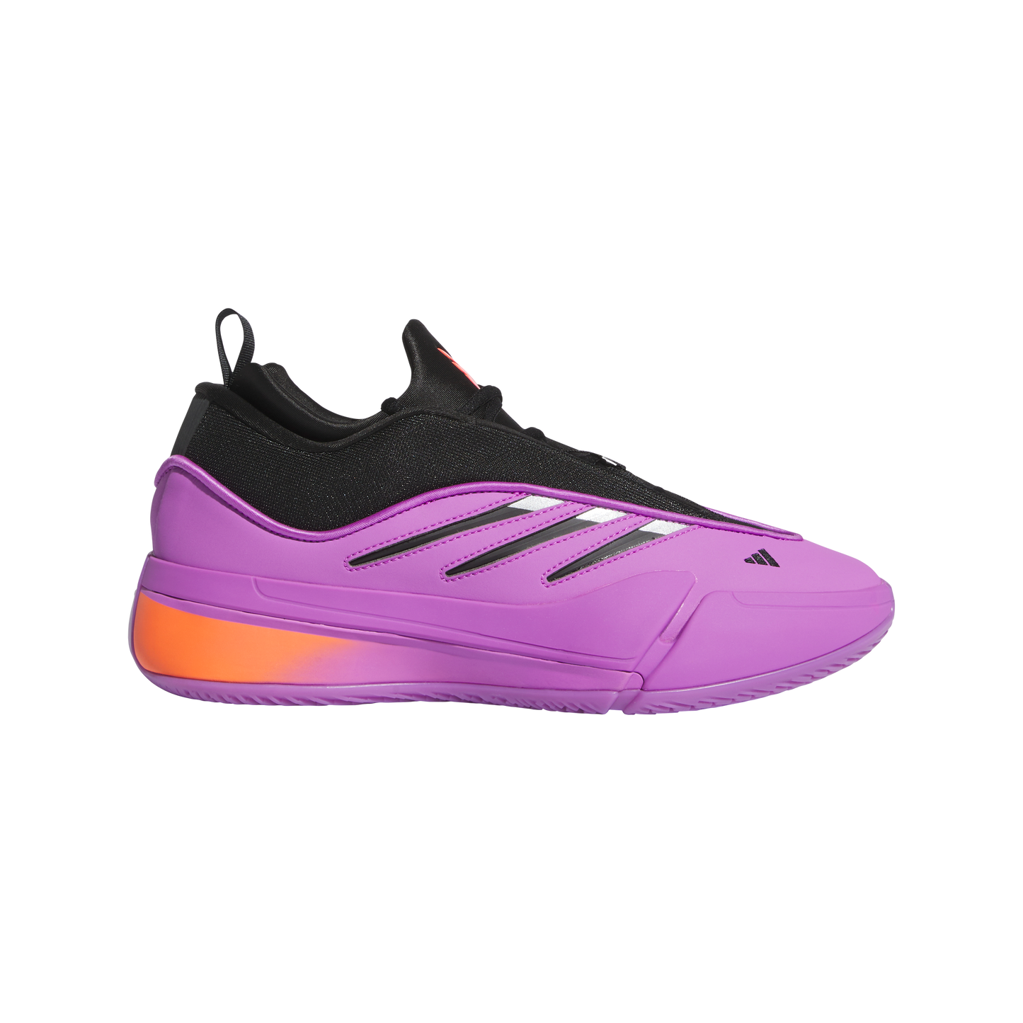 adidas DAME LOW Basketball Shoes Purple Blast-Core Black