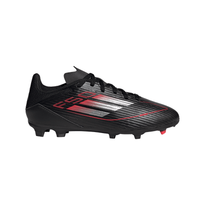 adidas F50 LEAGUE Firm/Multi-Ground Cleats | Black / Solar Red | Kid's Unisex