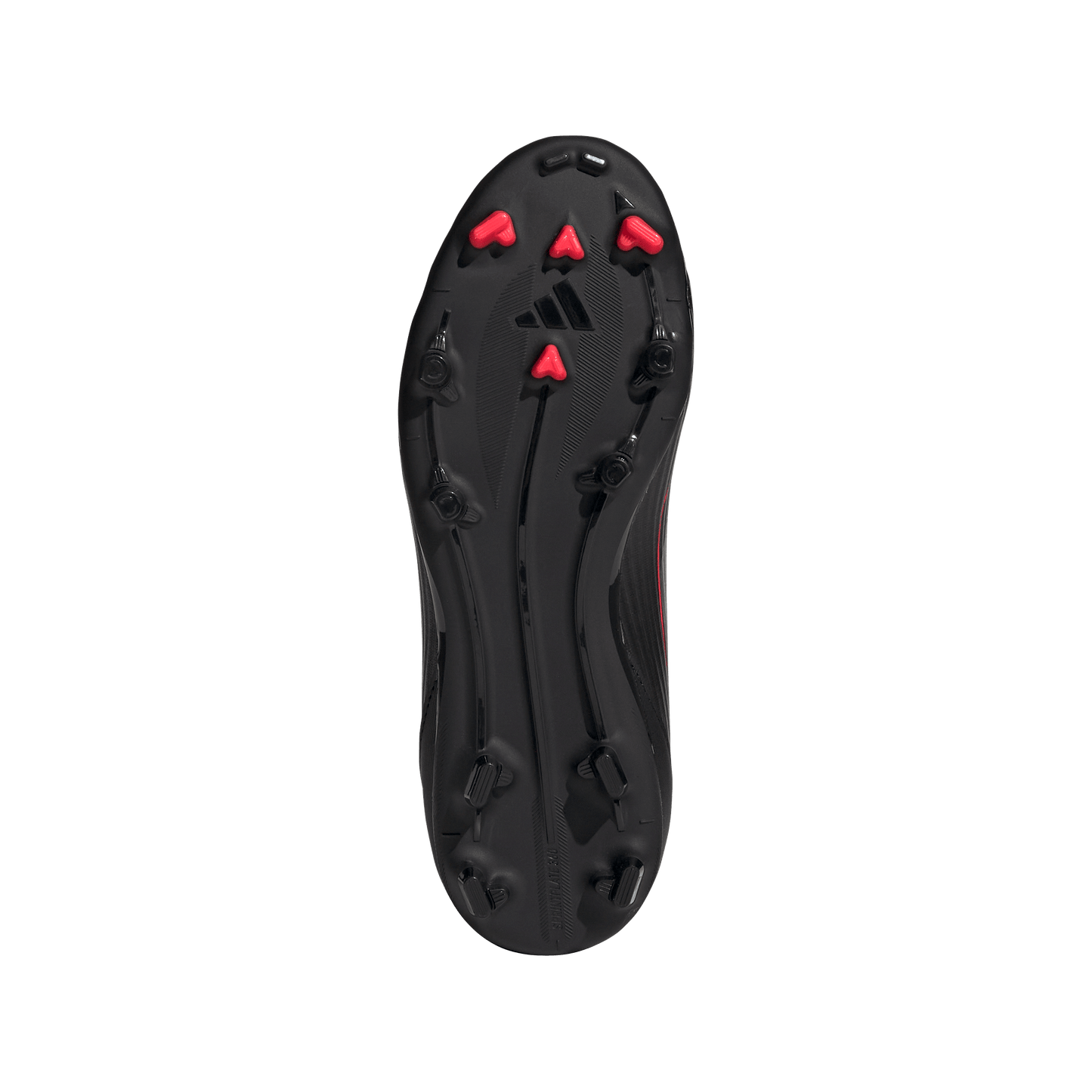 adidas F50 LEAGUE Firm/Multi-Ground Cleats | Black / Solar Red | Kid's Unisex