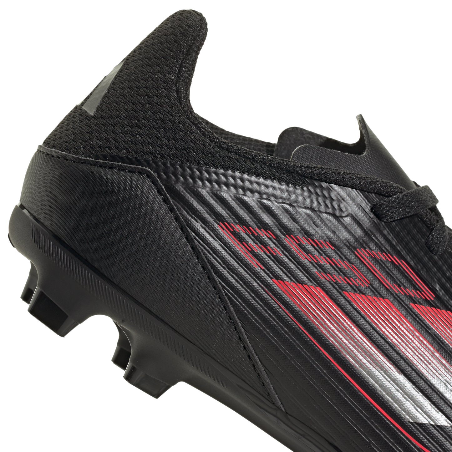adidas F50 LEAGUE Firm/Multi-Ground Cleats | Black / Solar Red | Kid's Unisex