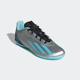 adidas X Crazyfast Messi.4 Indoor Boots | Silver/Blue | Kids'