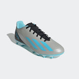 adidas X Crazyfast Messi.4 Flexible Ground Boots | Silver/Blue