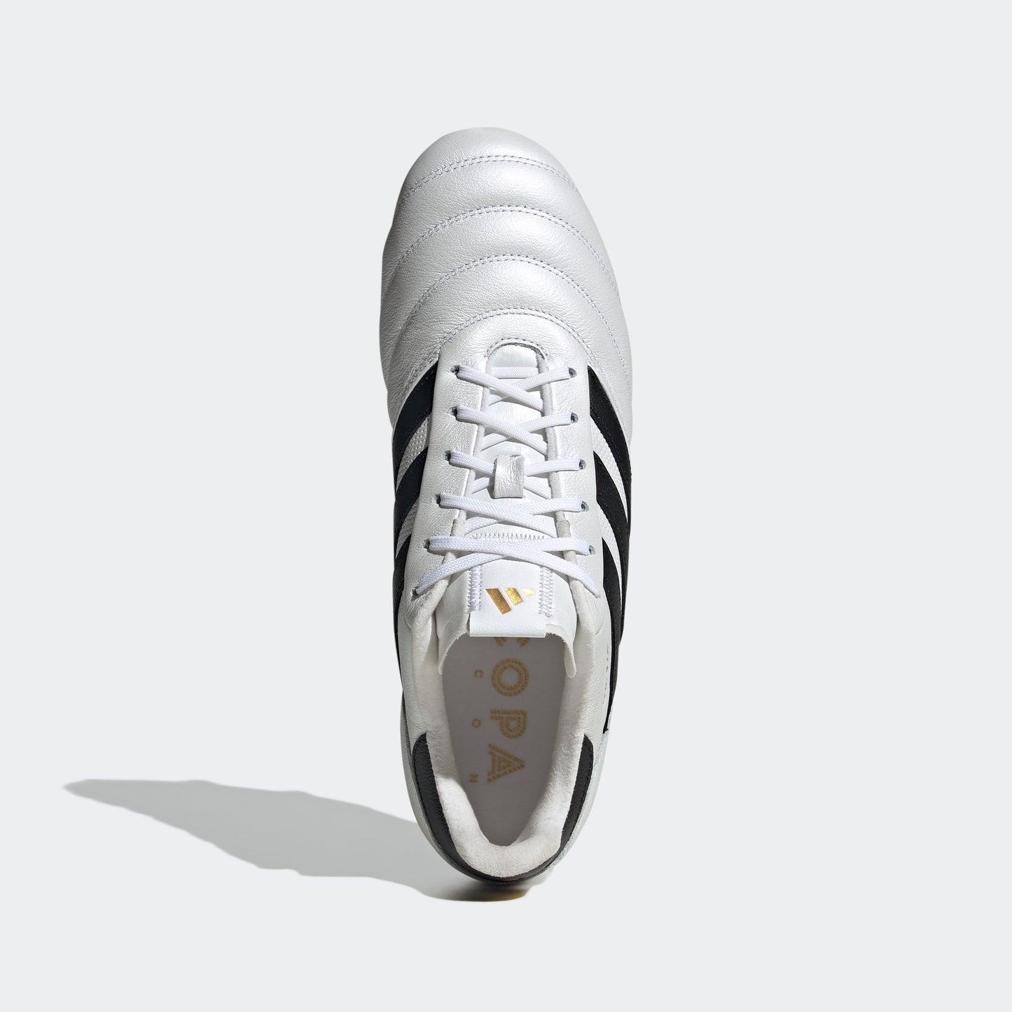 adidas Copa Icon Firm Ground | Cloud White / Core Black / Metallic Gold
