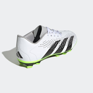 adidas Predator Accuracy.4 Flexible Ground Soccer Cleats | White/Green/Black | Youth