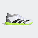 adidas Predator Accuracy.3 Turf Soccer Cleats | White/Green/Black | Youth