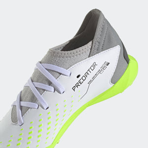 adidas Predator Accuracy.3 Turf Soccer Cleats | White/Green/Black | Youth
