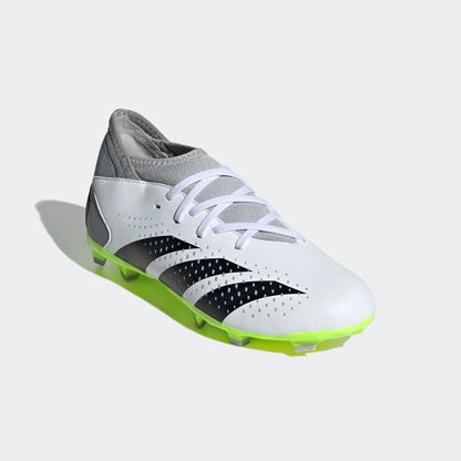 adidas Predator Accuracy.3 FG Junior Firm Ground Soccer Cleats White/Black / 11.5K adidas Predator Accuracy.3 FG Junior Firm Ground Soccer Cleats White/Black / 11.5K