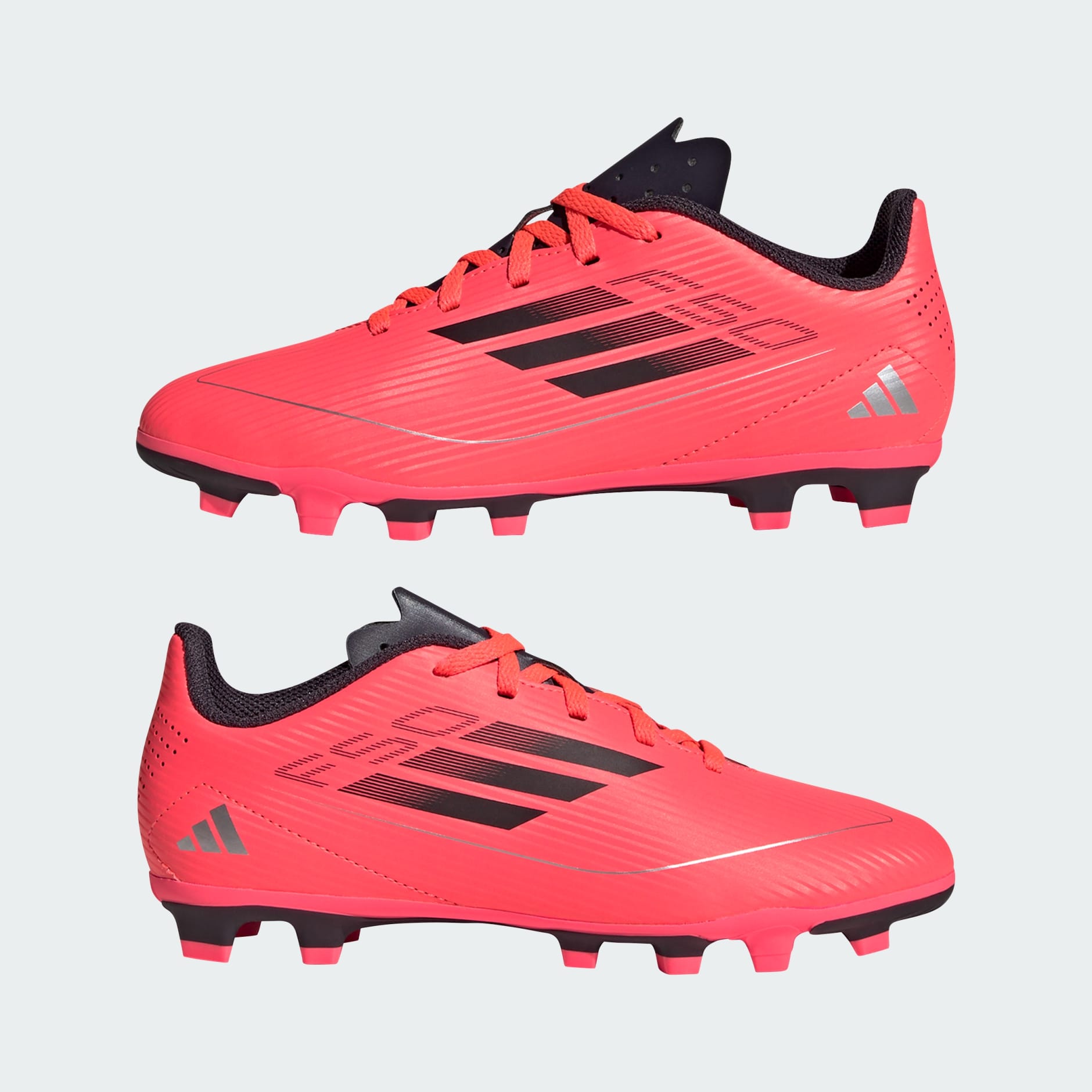 シューズ F50+FG 25.5 adidas F50 Pro Firm Ground - Beam Orange/Lucid Blue/Ftwr White