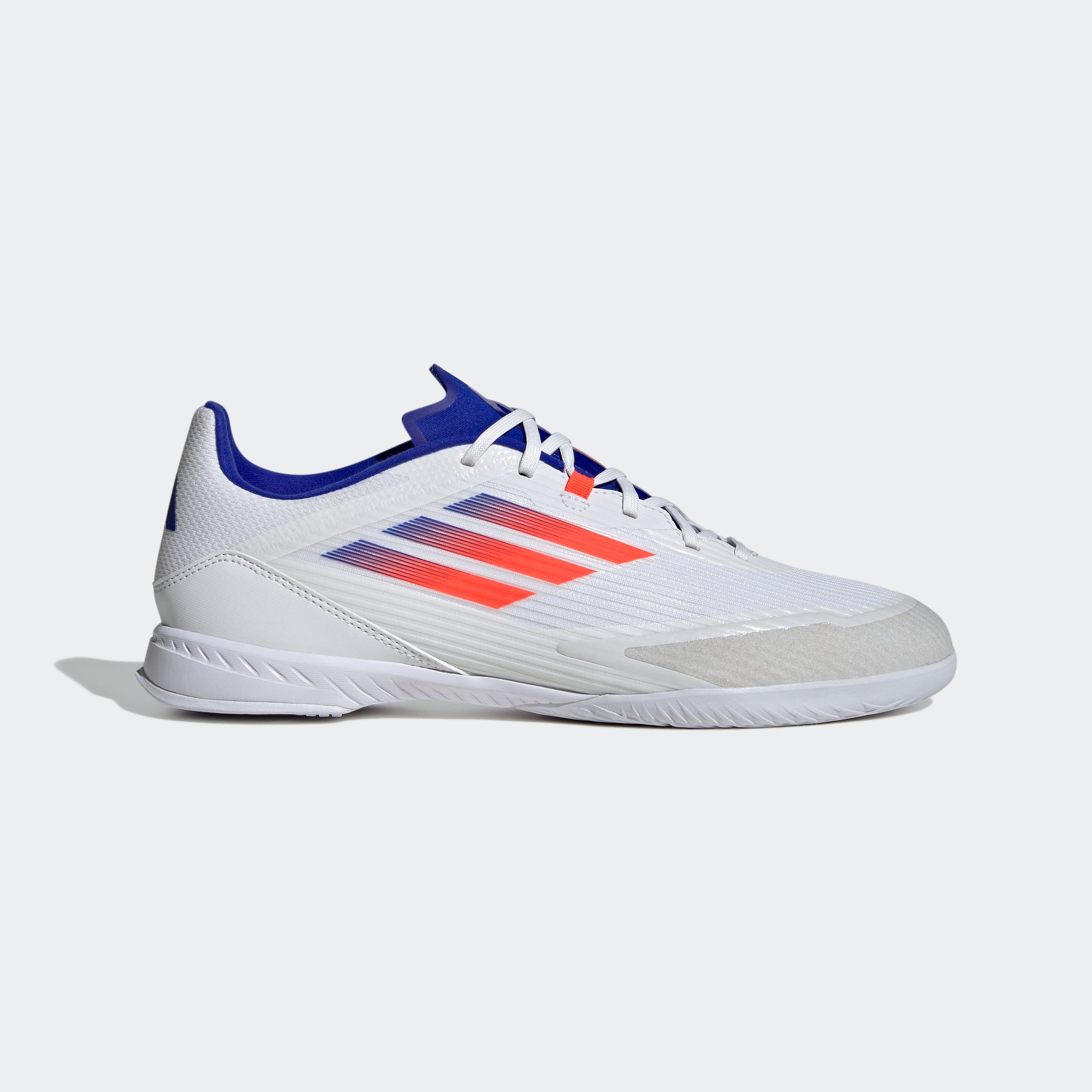 アディダス　f50 adidas F50 League Indoor Soccer Shoes | Cloud White-Solar Red