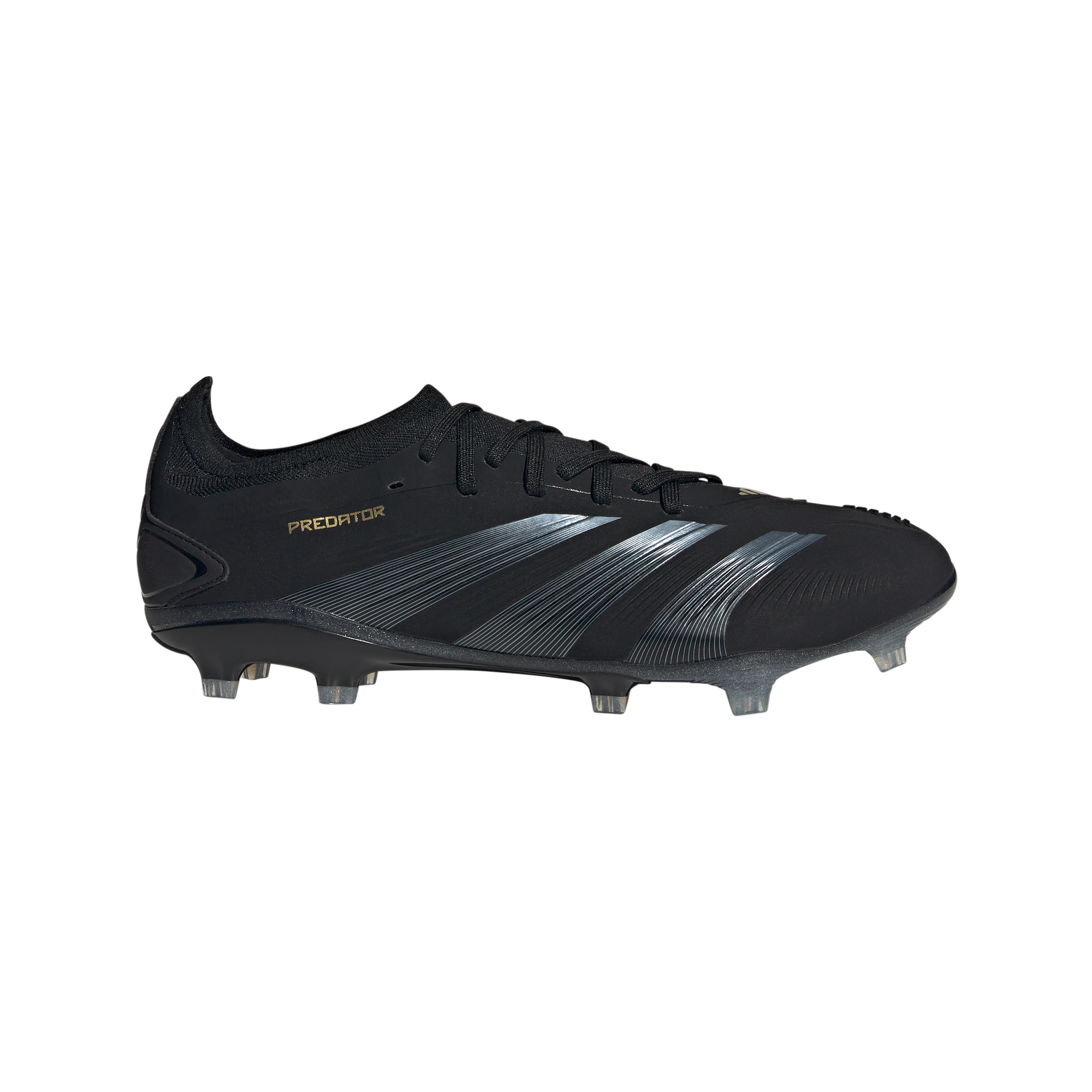 adidas Predator Pro Firm Ground Cleats | Core Black / Carbon