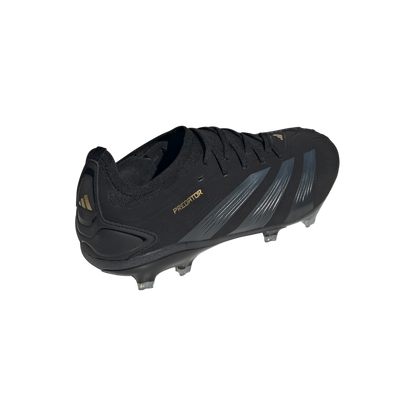 adidas Predator Pro Firm Ground Cleats | Core Black / Carbon | Men's