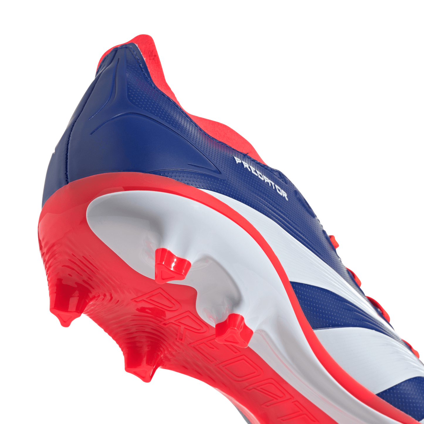 adidas Predator League Firm Ground Soccer Cleats | Lucid Blue-Cloud White-Solar Red | Men's