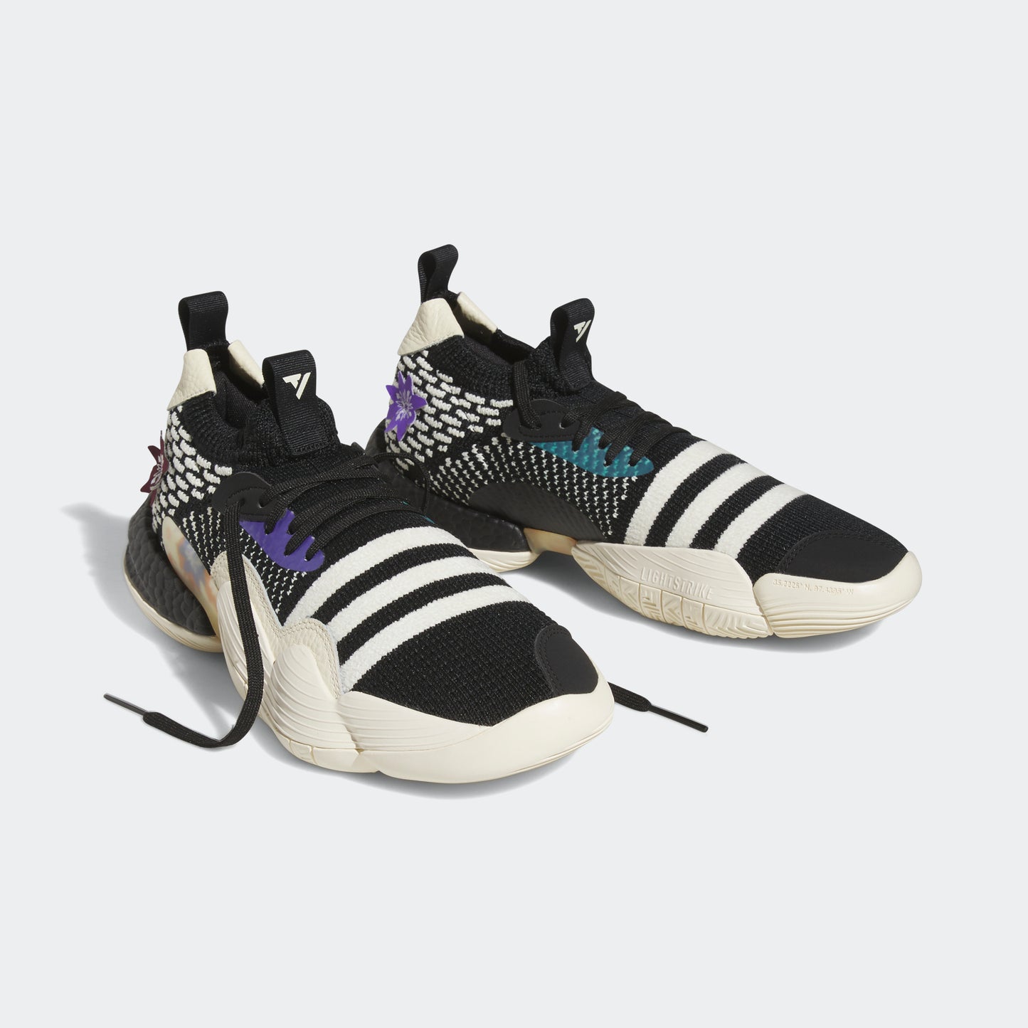 adidas Trae Young 2 Basketball Shoes | Core Black / Core White / Semi Mint Rush