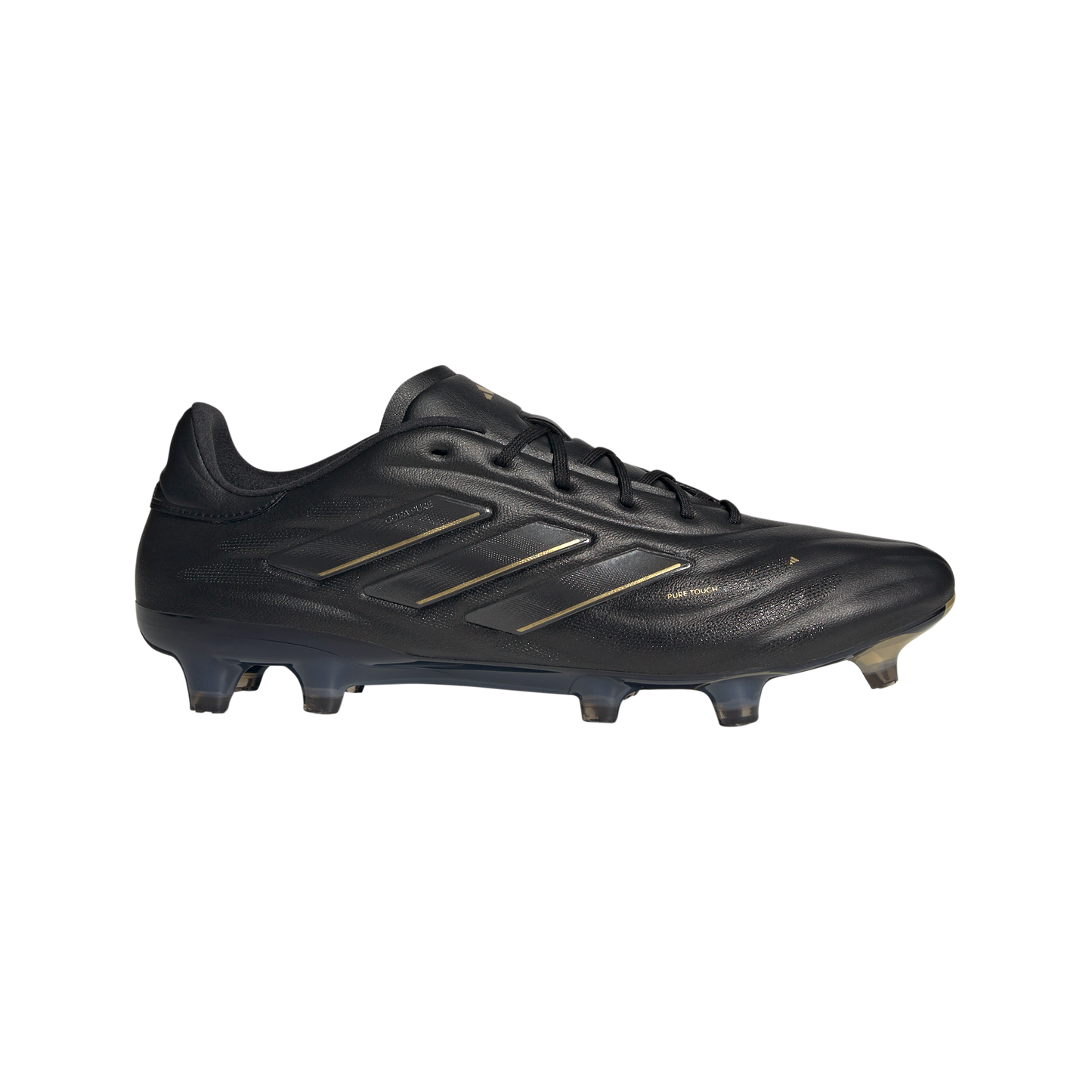 adidas Copa Pure 2 Elite FG Firm Ground Soccer Cleats, Black/Carbon/Gold / 7.5 adidas Copa Pure 2 Elite FG Firm Ground Soccer Cleats, Black/Carbon/Gold / 7.5