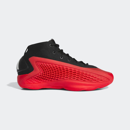 adidas ANTHONY EDWARDS 1 ASCENT MID Basketball Shoes | Core Black-Red stripe 3 adidas adidas ANTHONY EDWARDS 1 ASCENT MID Basketball Shoes | Core Black-Red stripe 3 adidas