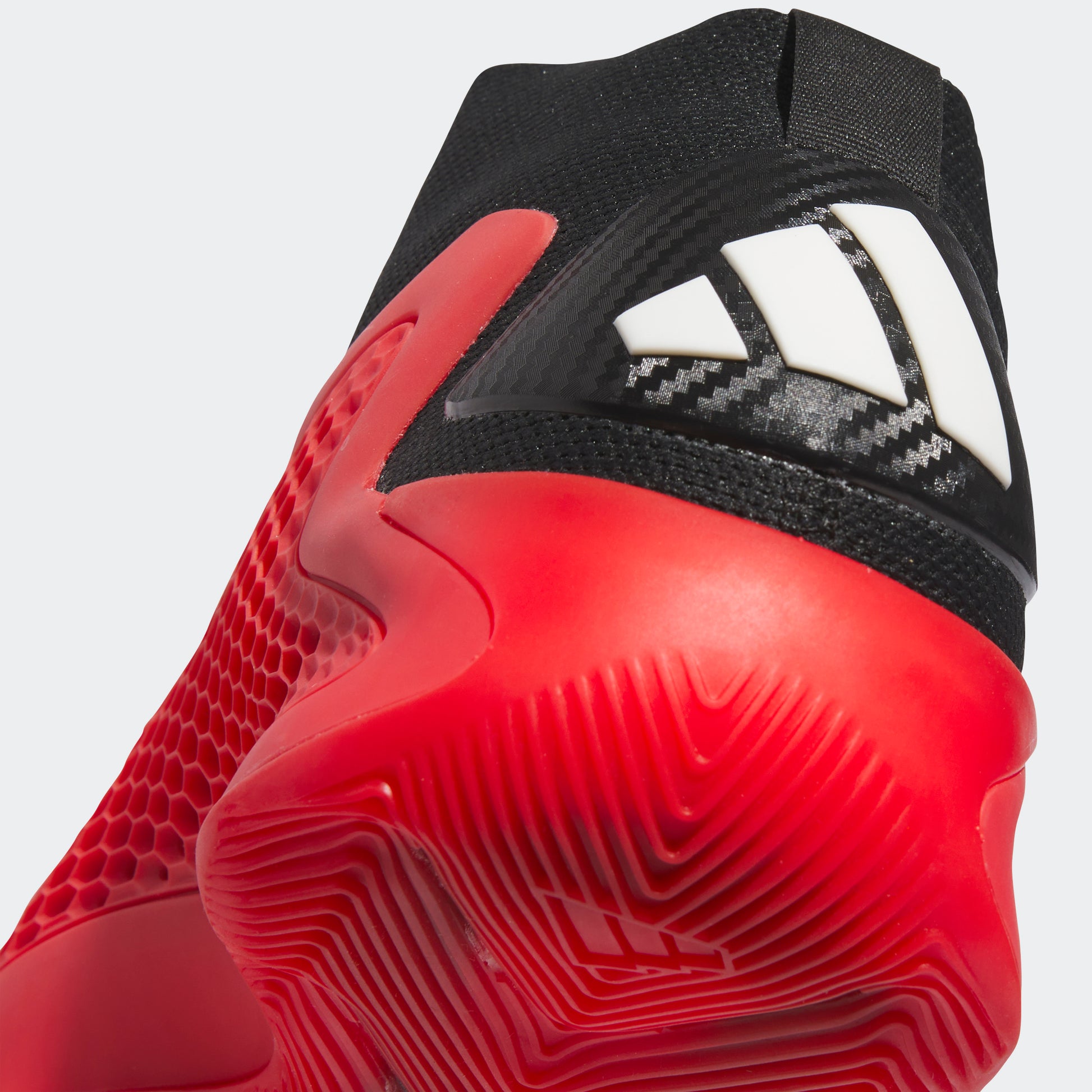 adidas ANTHONY EDWARDS 1 ASCENT MID Basketball Shoes | Core Black-Red stripe 3 adidas adidas ANTHONY EDWARDS 1 ASCENT MID Basketball Shoes | Core Black-Red stripe 3 adidas