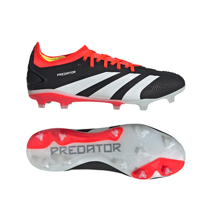 adidas Predator Pro FxG | Black / White / Solar Red | Men's