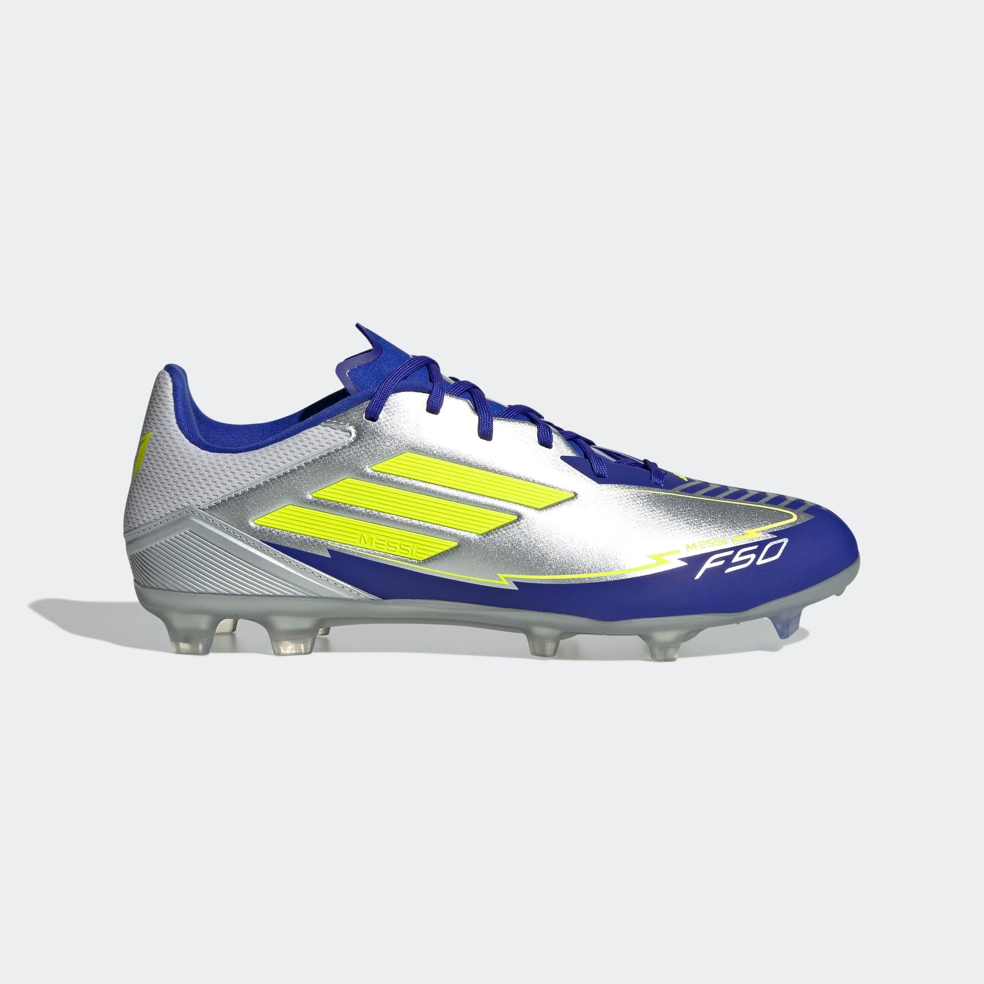 adidas F50 LEAGUE MESSI Firm/Multi-Ground Cleats Silver Metallic