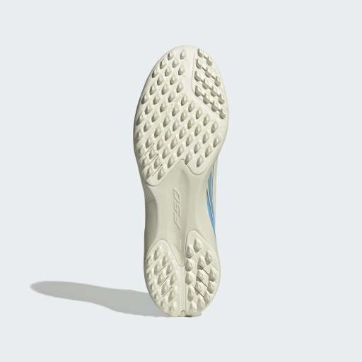 adidas F50 Messi League Turf Football Shoes| Ivory/ Ice Blue | Men's