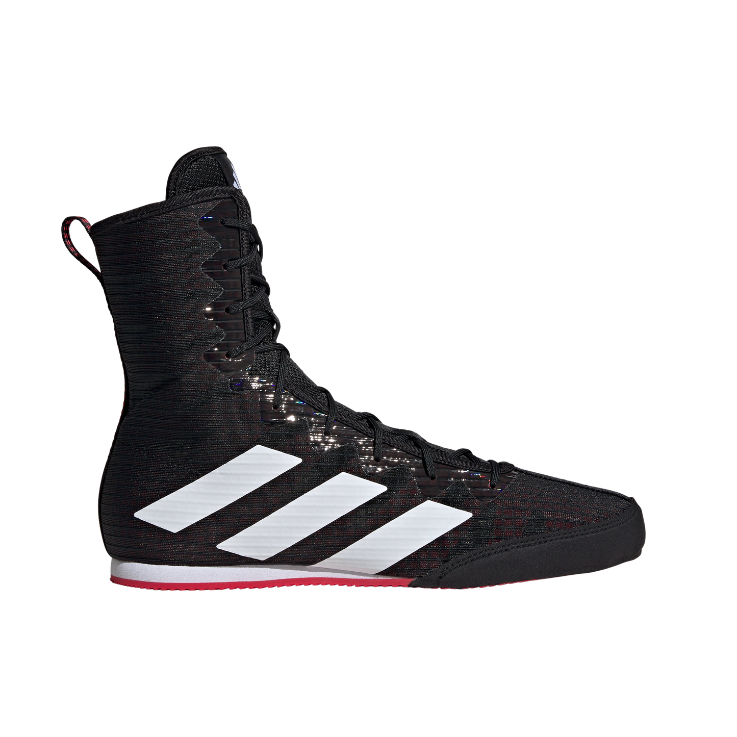 adidas boost boxing shoes adidas BOX HOG 4 Boxing Shoes | Core Black-Cloud White-Pure Ruby