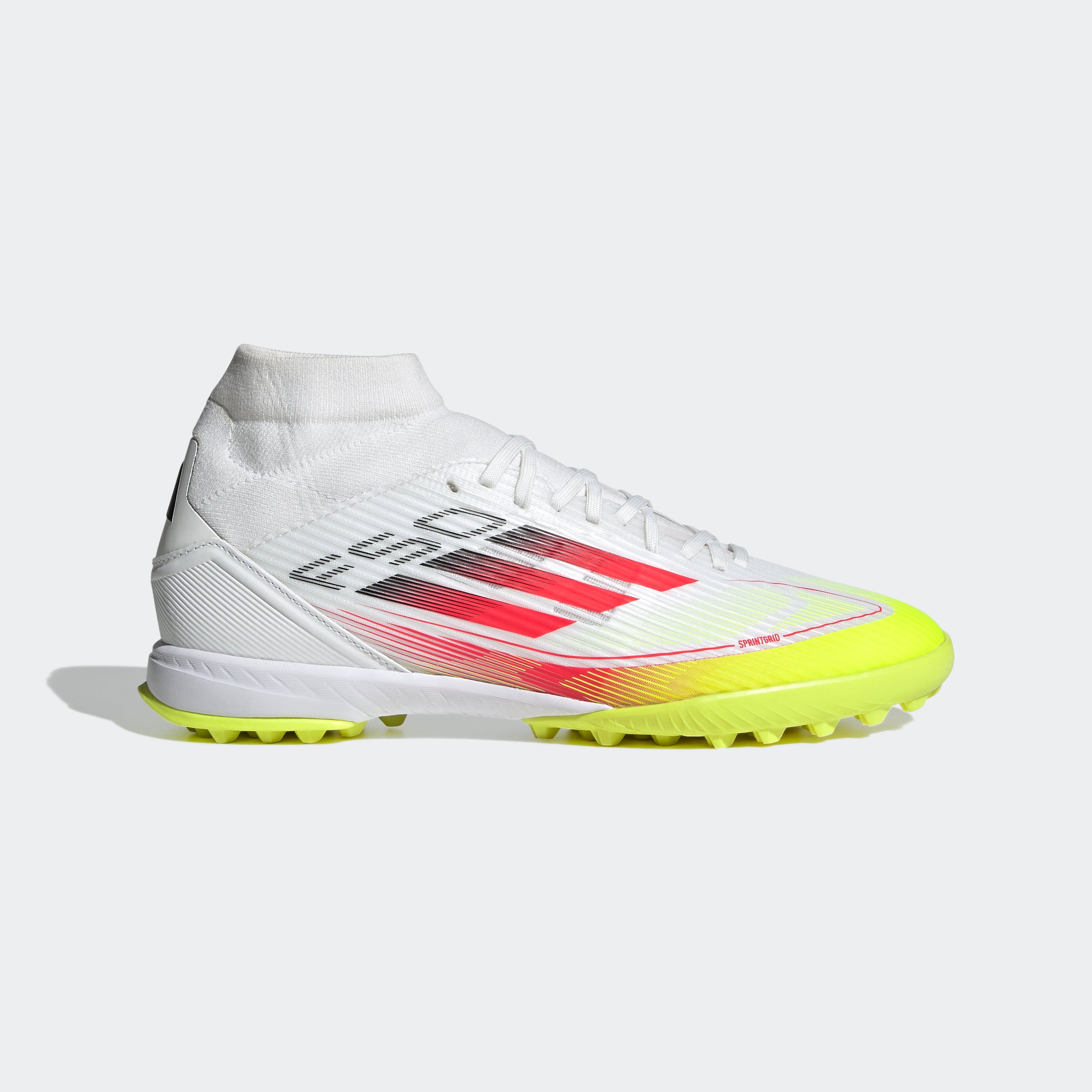 adidas F50 LEAGUE MID Artificial Turf Soccer Shoes | Cloud White