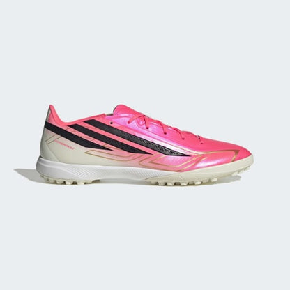 adidas F50 HYPERFAST LEAGUE Turf Football Shoes | Solar Turbo / Iron Metallic / Core Black | Men's