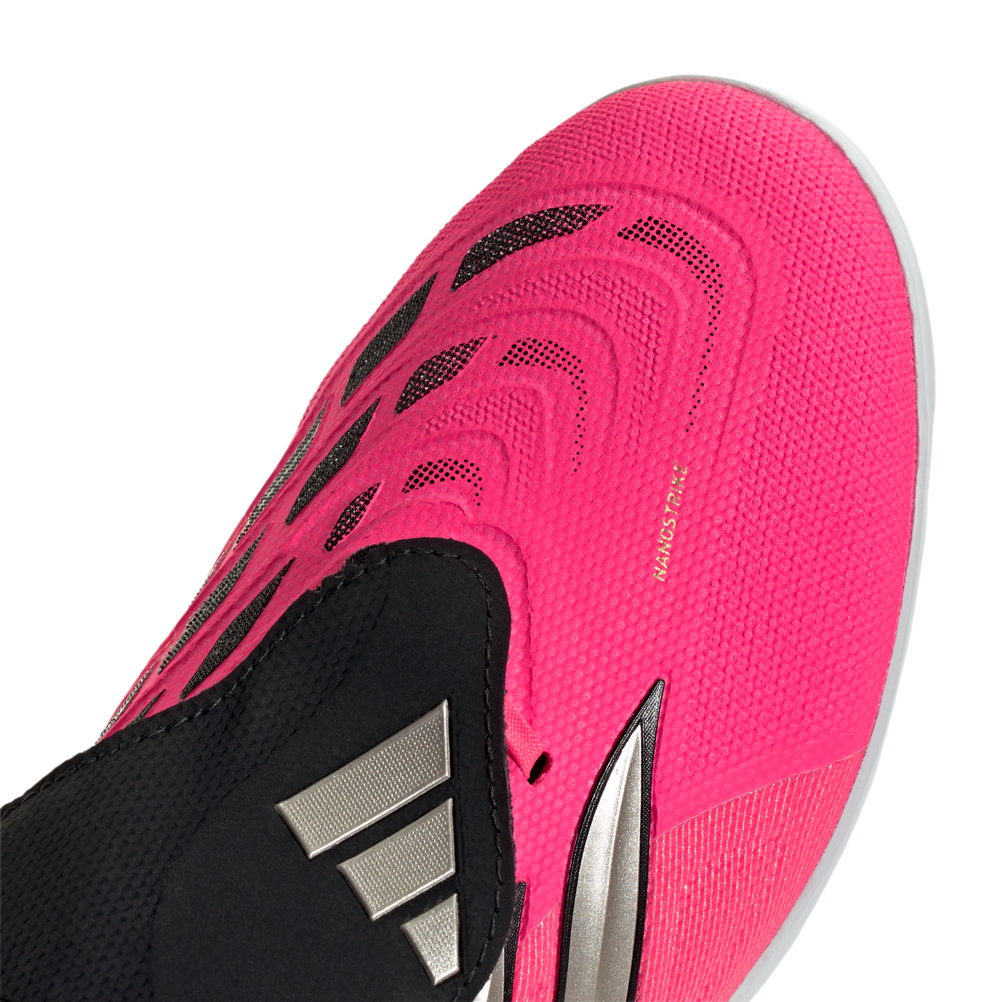 adidas Predator League Fold-Over Tongue Turf Soccer Shoes | Solar Turbo / Iron Metallic / Core Black | Men's