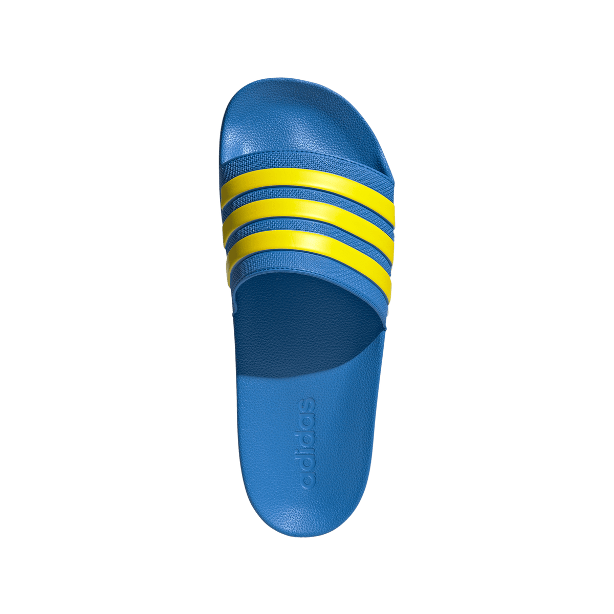 adidas ADILETTE SHOWER Slides | Ray Blue / Yellow