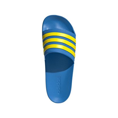 adidas ADILETTE SHOWER Slides | Ray Blue / Yellow