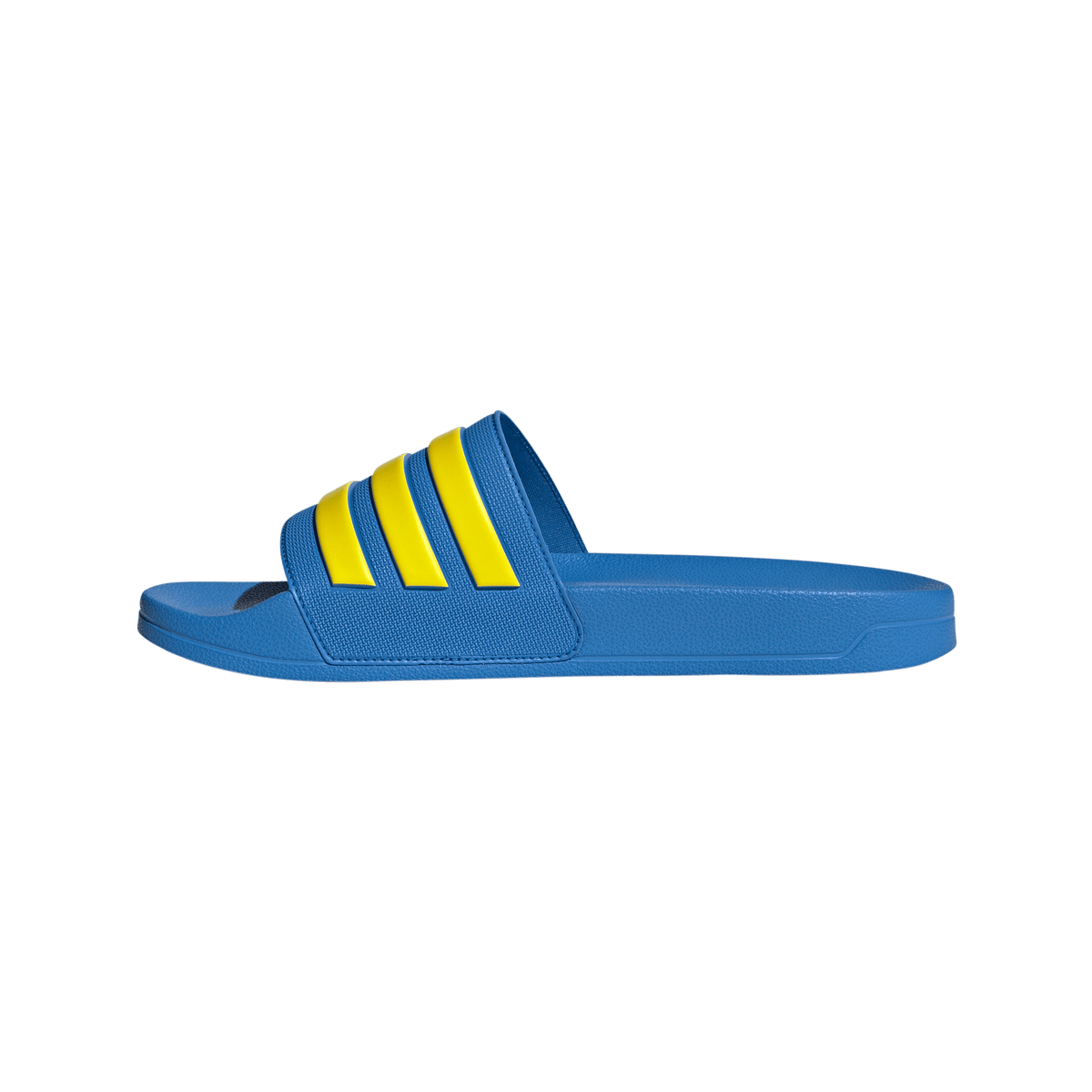 adidas ADILETTE SHOWER Slides | Ray Blue / Yellow