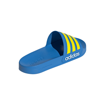 adidas ADILETTE SHOWER Slides | Ray Blue / Yellow