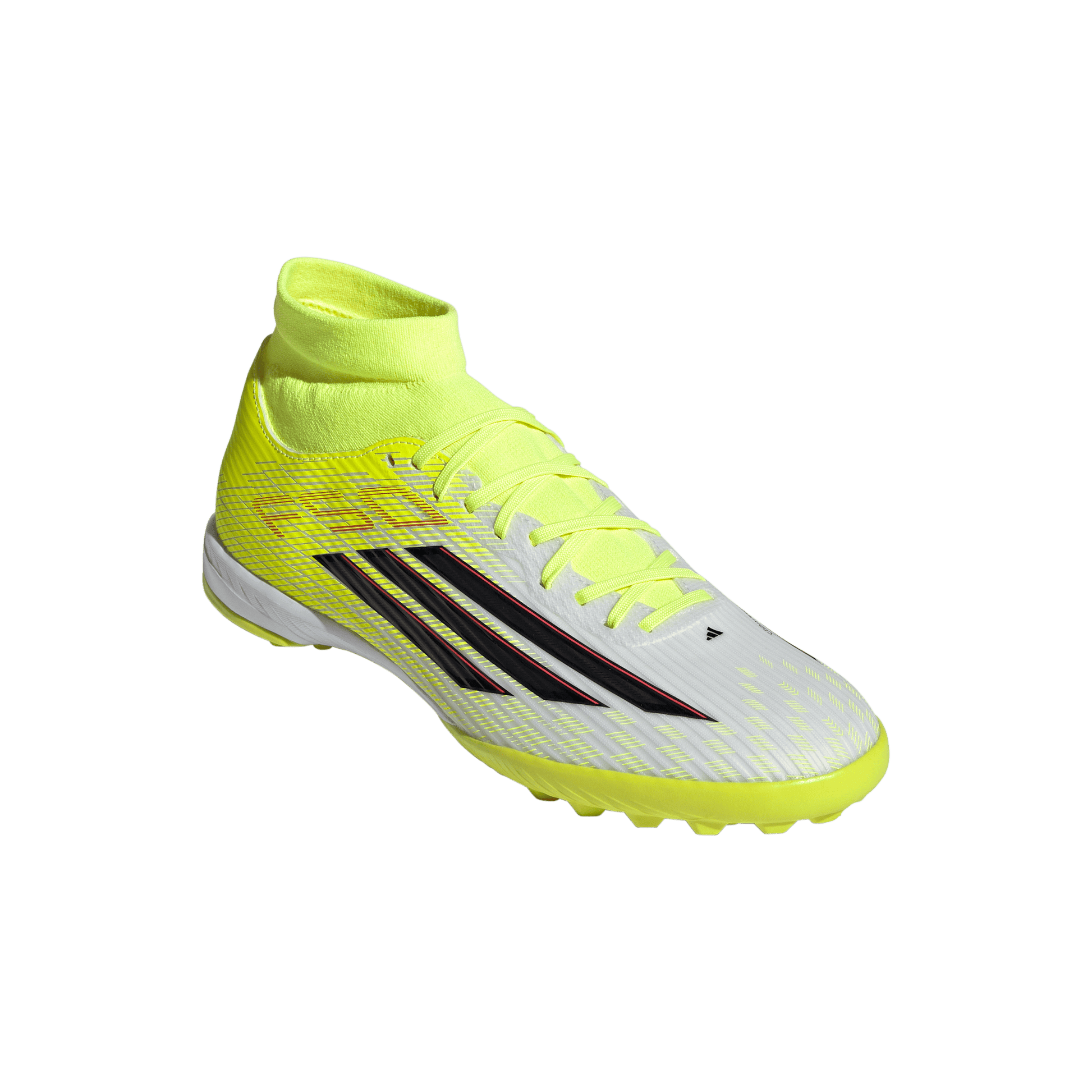 adidas F50 LEAGUE Mid Cut Turf Soccer Shoes | Team Solar Yellow 2